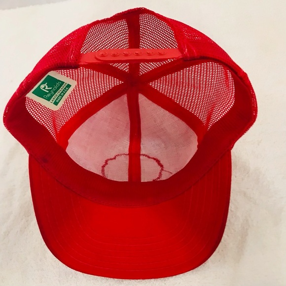 Reynold's Fire Fighter Member Adjustable L-XL Red Ball Cap - Picture 11 of 14